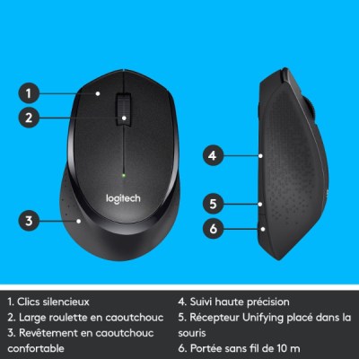 Logitech B330 Silent Plus (Noir) -6